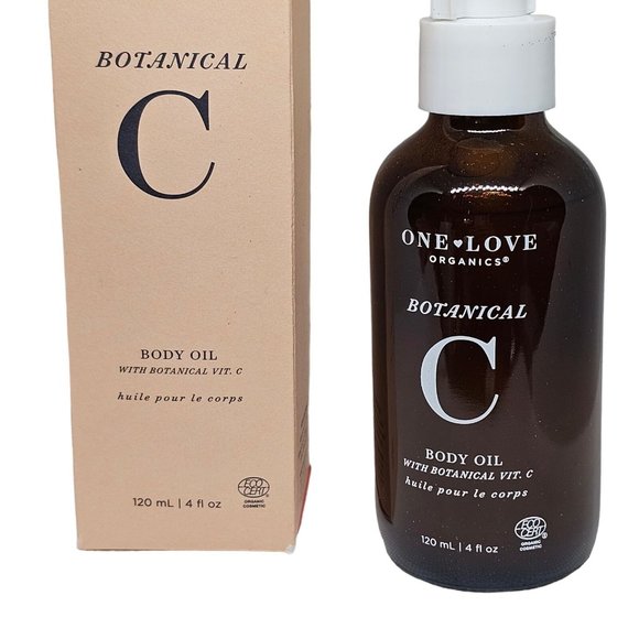 One Love Organics Vitamin Botanical C Body Oil 4oz Full Size‎ New in Box - Picture 8 of 13